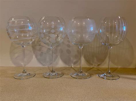 mikasa cheers balloon wine glasses